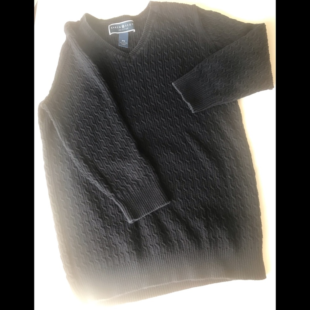 3/4 sleeve sweater By Karen Scott